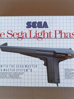 Sega Master System Phaser Gun καινούργιο σε εργοστασιακή κούτα