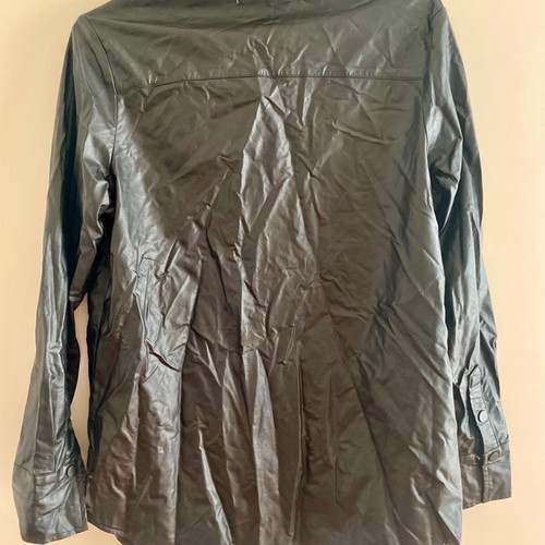 Toi&Moi leather shirt new, size Small, black