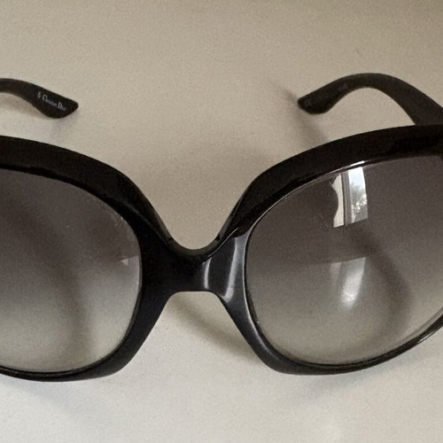 Christian Dior Glossy 1 oversized sunglasses, black