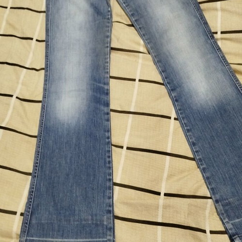 Diesel slim jeans blue like new with slight flare