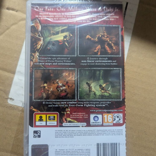 Prince of Persia Revelations Sony PSP new