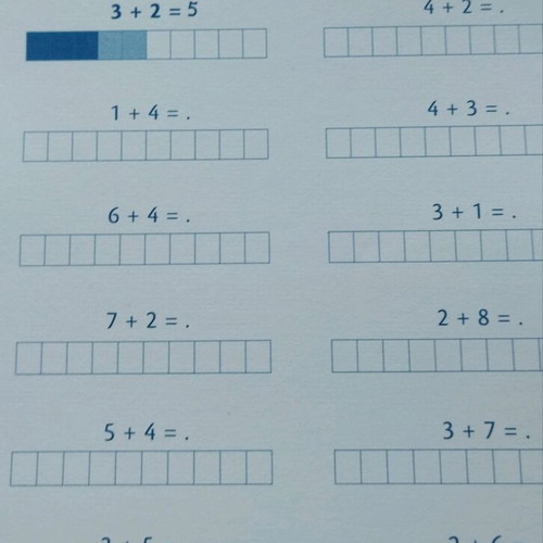 Arithmetic exercise book in French like new