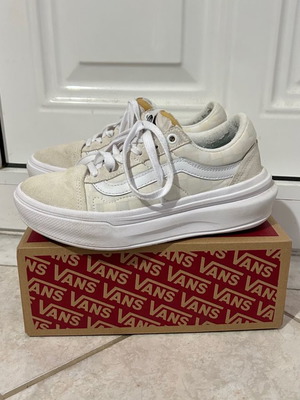 Vans Old Skool Comfycush 37 used white sneakers