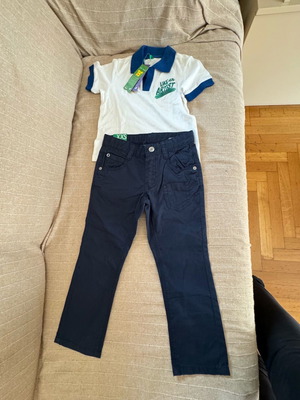 Benetton boys' set new with tags, size XXS 3-4 years