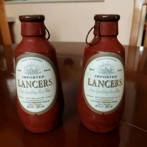 Lancers Rose Mignon wine like new, 2 bottles 20 cl, vintage 2002