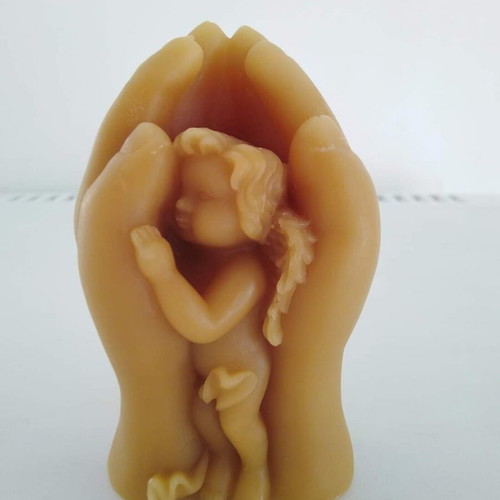 Angel Candle made-to-order from pure beeswax