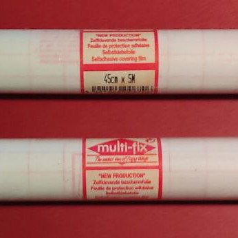 Transparent adhesive roll 45 cm x 5 m new, book protection