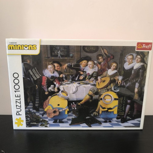Renaissance Painting Puzzle with Minions, new, 1000 pieces