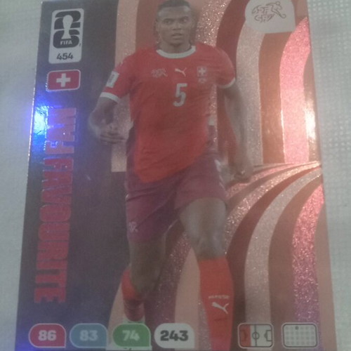 Fifa World Cup 2026 Adrenalyn XL Fan Favourite Manuel Akanji card