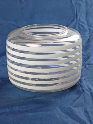 Replacement lamp glass 6.5Φ new, height 12 cm