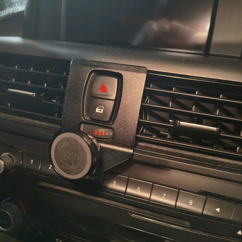 Magnetic phone holder for BMW F20 like new, metal