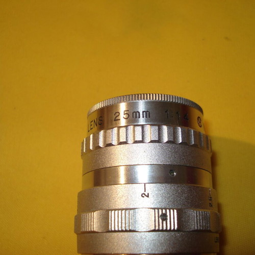CosmicarTelevision Lens 25Mm 1:1.4 like new, made in Japan