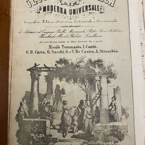 Geografia Storica Moderna Universale Volume 2 used, Italian