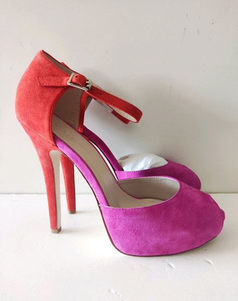 Αφόρετες Peep-toe Ψηλές Γόβες/40