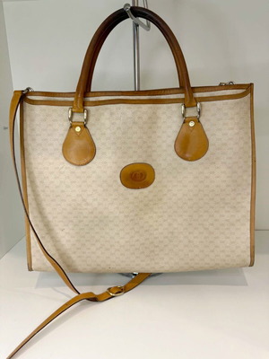 Gucci винтидж автентична чанта тип торба употребявана