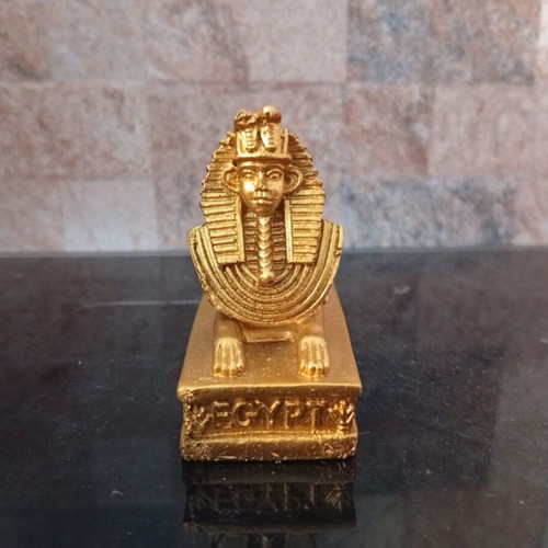 Collectible Ancient Egypt Set with Book and 4 Decorative Figurines new