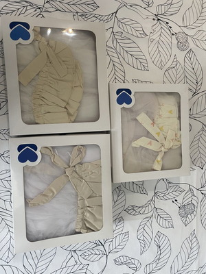 Kikkaboo Bed Mosquito Nets Set of 3 New