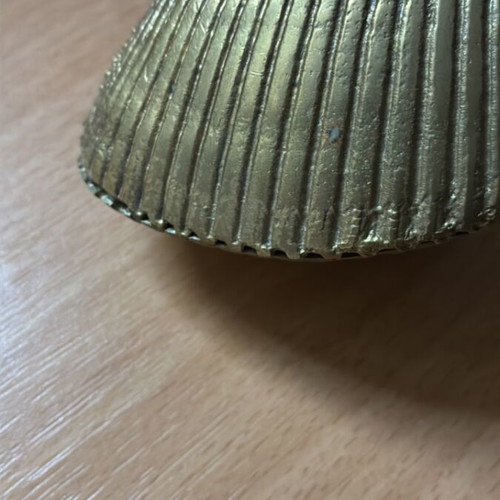 Vintage solid brass decorative item like new, handmade