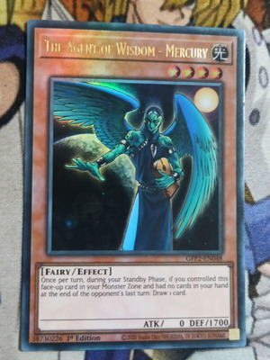 The Agent Of Creation Mercury Ultra Rare κάρτα Yu-Gi-Oh! σαν καινούργιο