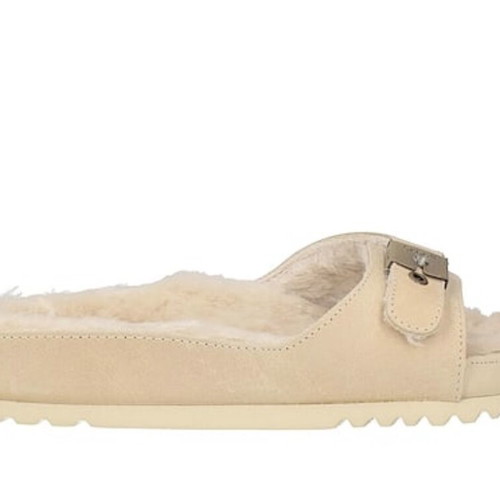 Scholl house slippers size 36 beige new winter