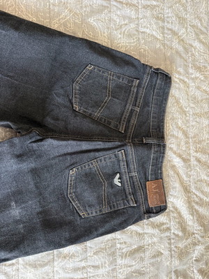 Armani Jeans flare denim pants like new, black, size 29