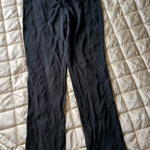 Benetton maternity leggings size L like new, black