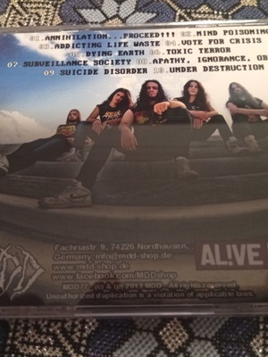 Exarsis The Brutal State CD, metal