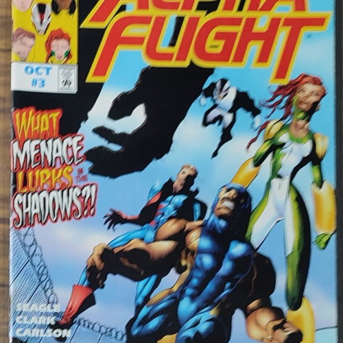Alpha Flight Marvel Comics used, foreign language (1997)