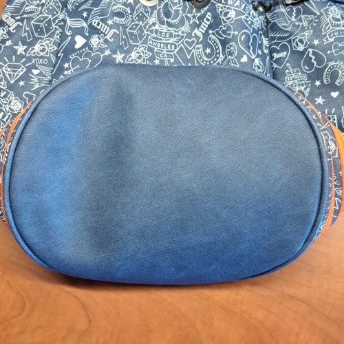 Juicy Couture crossbody bag like new, blue and orange