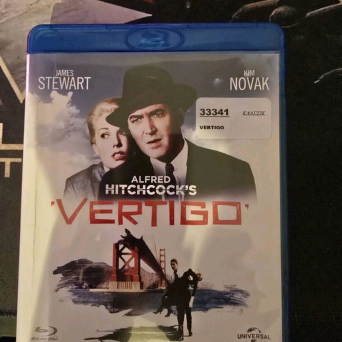 Vertigo Blu-ray like new with English subtitles