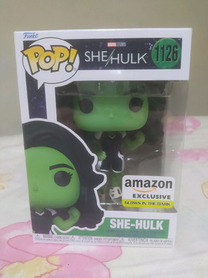 Funko Pop She-Hulk Amazon Exclusive GITD new