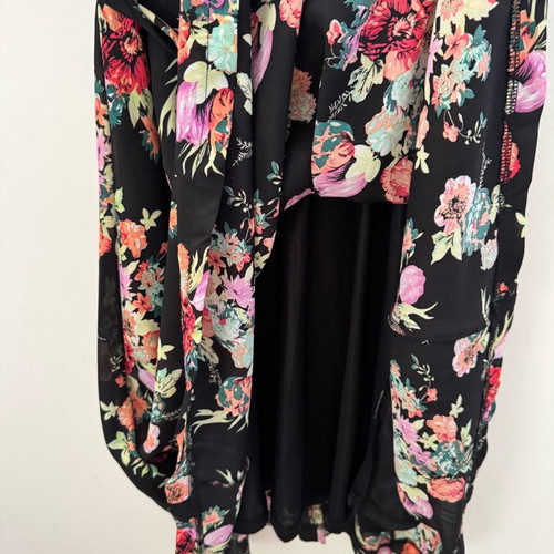 Lindy Bop floral dress like new, black with colorful flowers