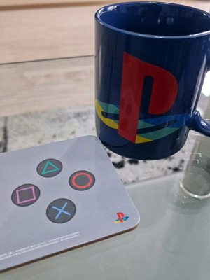 Playstation κούπα με σουβέρ καινούργια