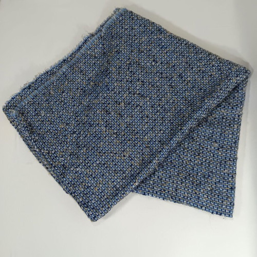 Esprit knitted infinity scarf like new, blue melange