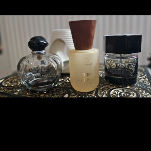 Empty perfume bottles for collectors
