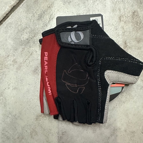Cycling gloves new, short, sizes L and XL, black/grey and black/red