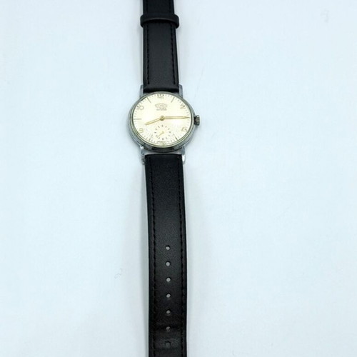 Technos mechanical wristwatch like new unisex, black and white