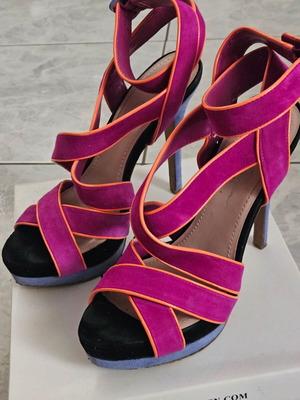 Jessica Simpson platform sandals, 14 cm heel