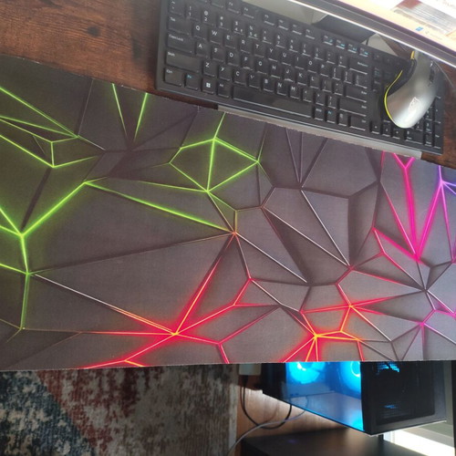 XXL computer mousepad new with colorful design