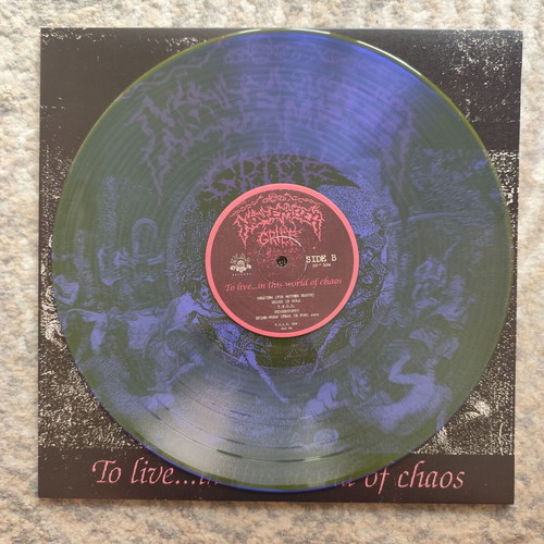 November Grief To Live... In This World Of Chaos LP like new, metal