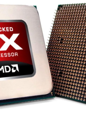 AMD FX8120 processor used, 8 cores, 3.1-4 GHz, socket AM3+