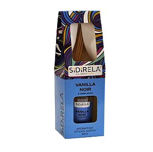 Αρωματικό Χώρου με Sticks E-4083-3 Vanilla Noir 30ml Sidirela
