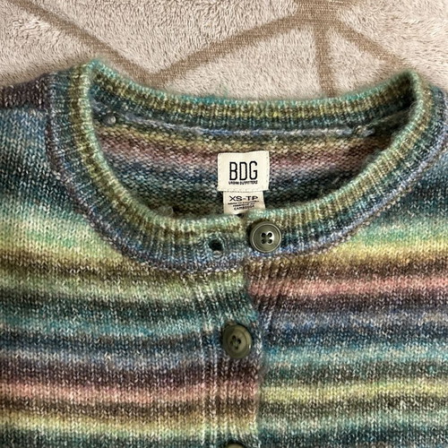 BDG Urban Outfitters women's cardigan, colorful, XS