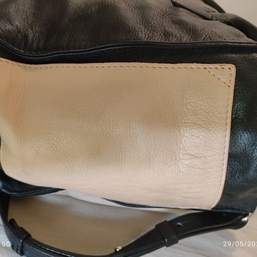 See by Chloe Nellie crossbody bag like new, black and pink leather