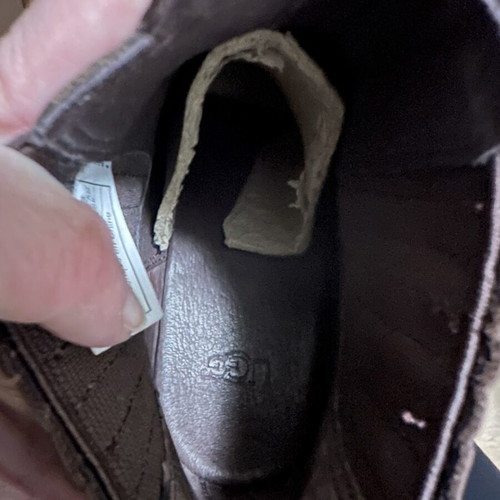 Ugg Australia leather boots size 38 new, brown