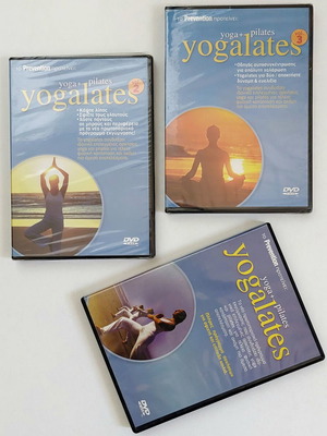 Prevention Yogalates σετ 3 DVD γυμναστικής