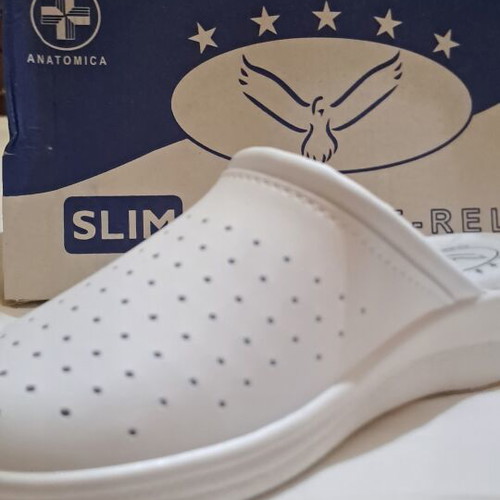 Comfort-Relax Anatomica Clogs size 38 white new