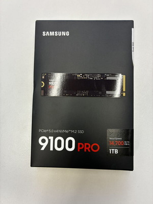 Samsung SSD 9100 PRO NVMe M.2 1TB PCIe Gen 5 x4 new