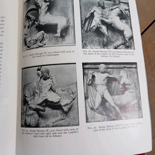 Sculptures of the Parthenon booklet used, English, 1950