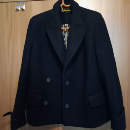 Actius wool jacket like new, black, size M